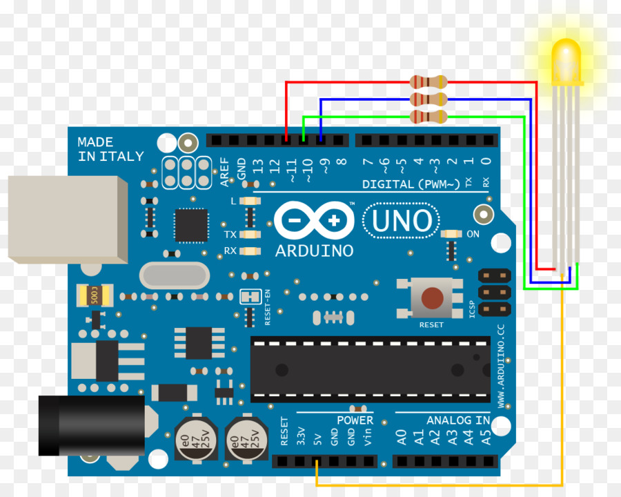 บอร์ด Arduino，ไมโครคอนโทรลเลอร์ PNG