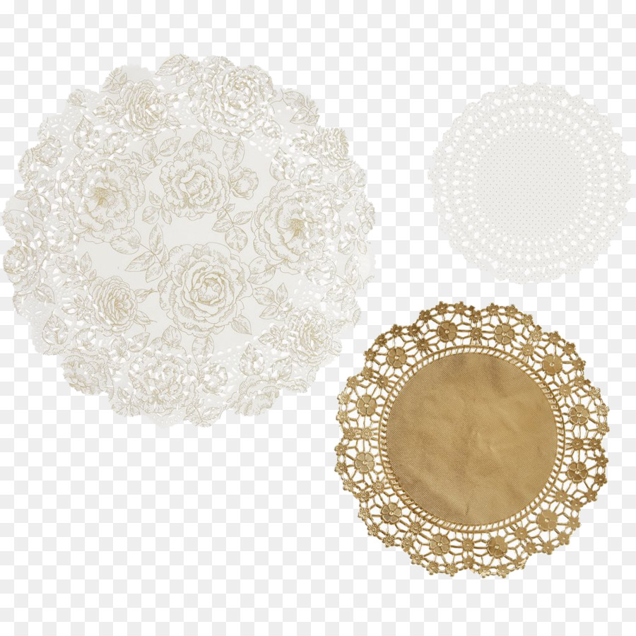 Doilies，ลูกไม้ PNG