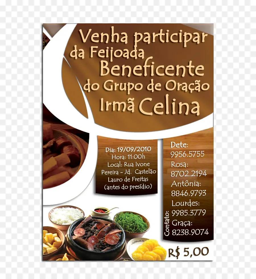 Feijoada，การกุศล PNG