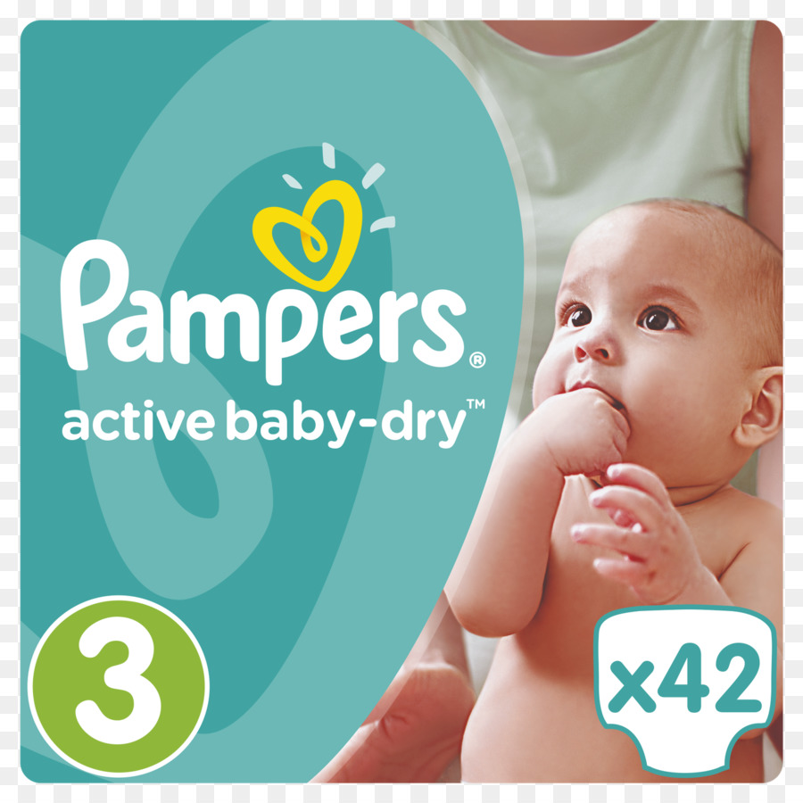 ผ้าอ้อม，Pampers Babydry PNG