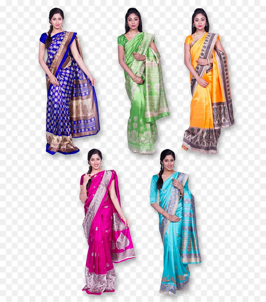 ผู้หญิงใน Sarees，แบบดั้งเดิม PNG