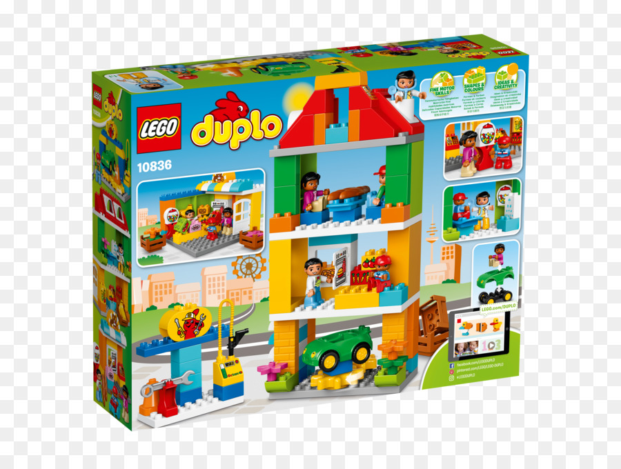 Amazoncom，Lego 10836 Duplo เมืองนี้ PNG