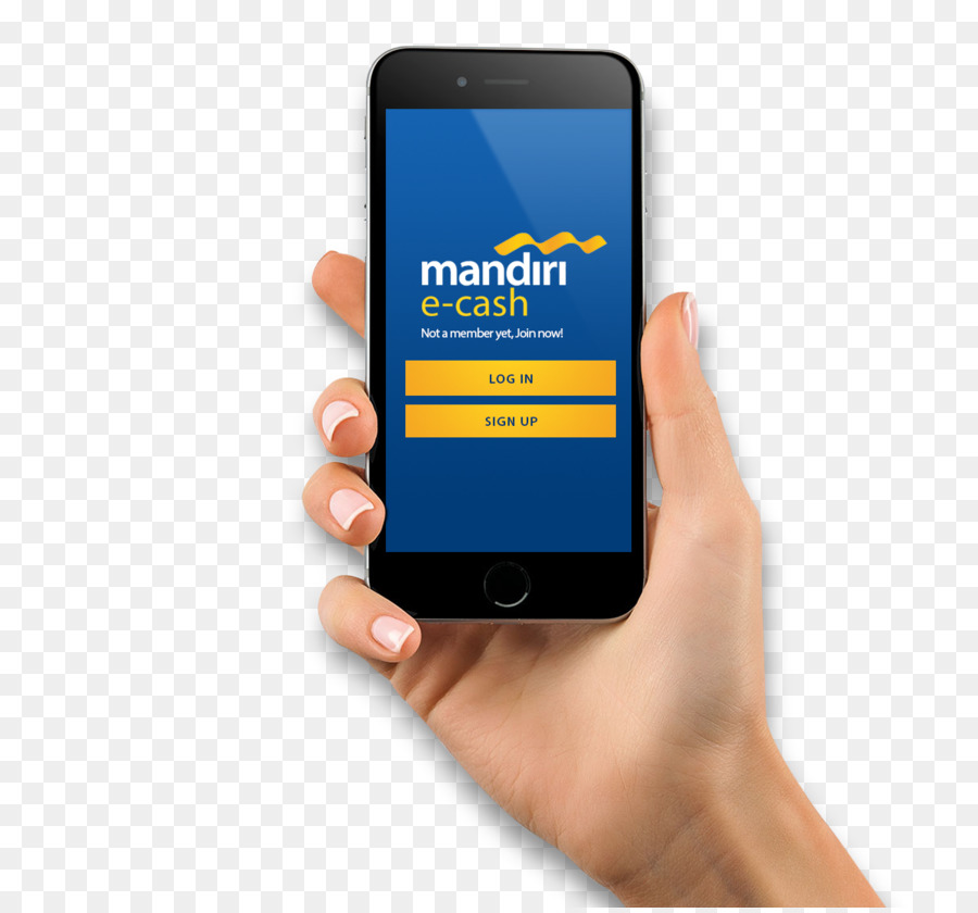 N Smartphone，Mandiri Ecash PNG