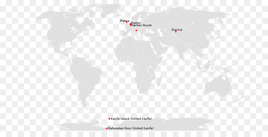 แผนที่โลก，สถานที่ PNG