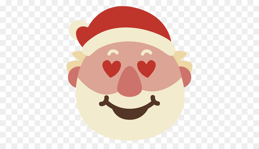 ซานต้าคลอส，ภาพไอคอนสื่ออารมณ์ PNG