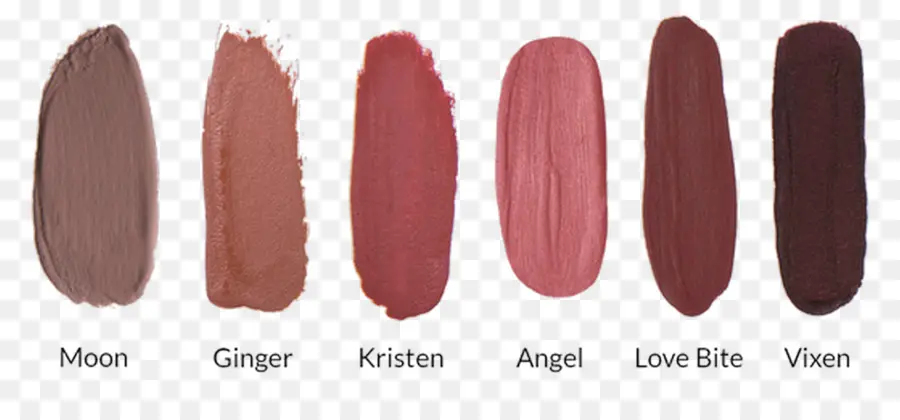 Lipstick Swatches，สี PNG