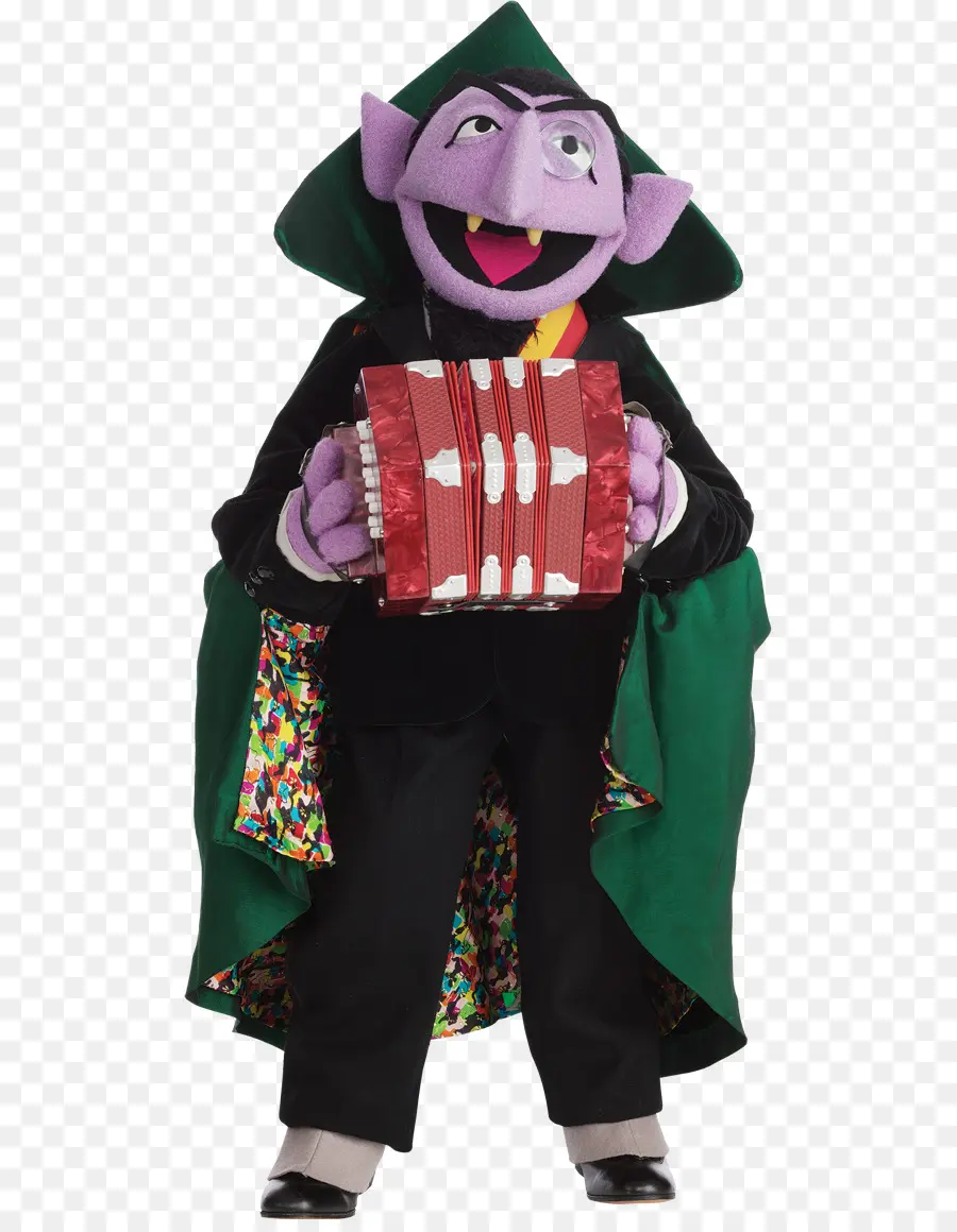 นับ Von Count，Sesame Street PNG