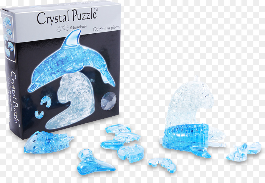 Dolphin Crystal Puzzle，ปลาโลมา PNG