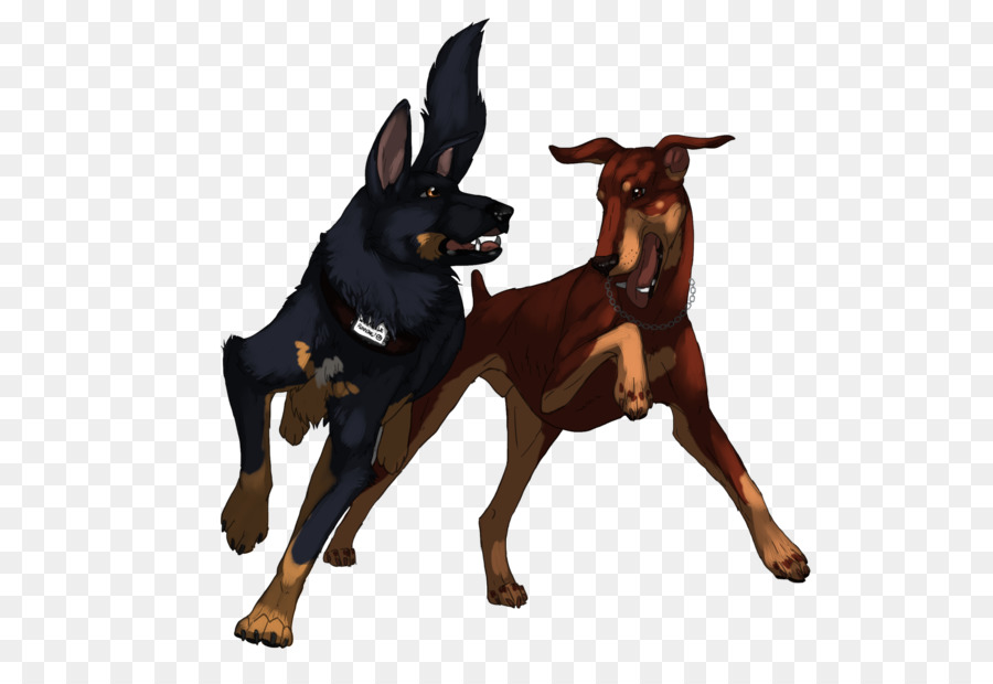 Dobermann，ตุ๊กตาจำลอ Pinscher PNG