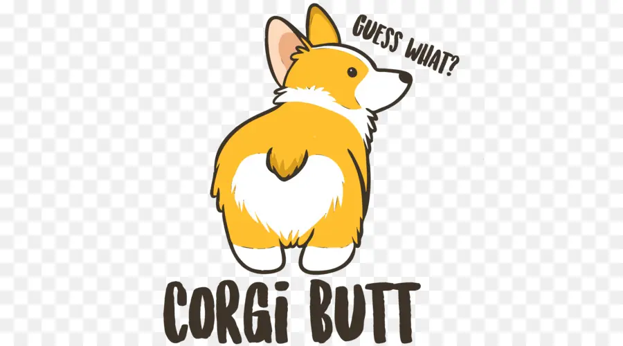 ก้น Corgi，สุนัข PNG