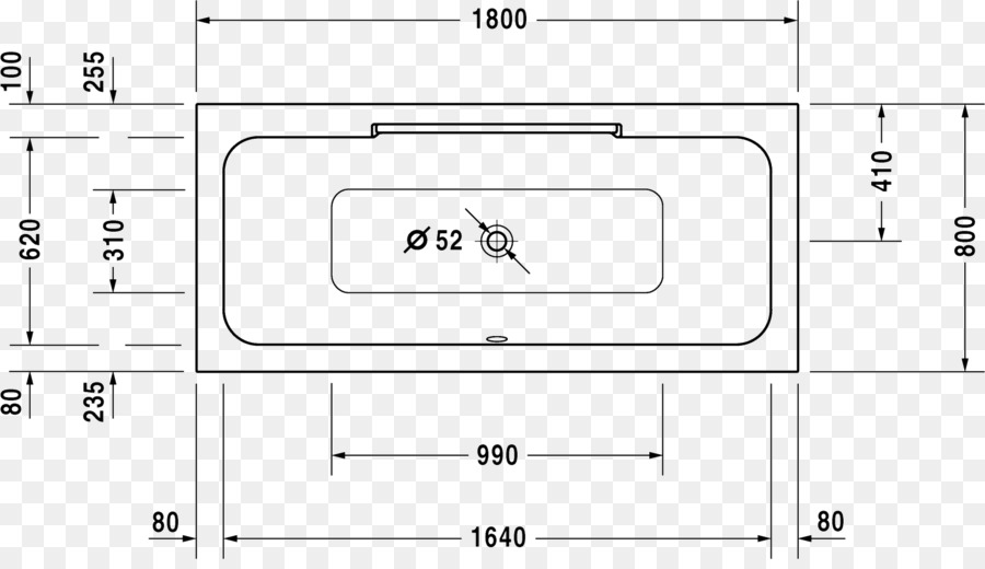 Duravit，อ่างอาบน้ำ PNG