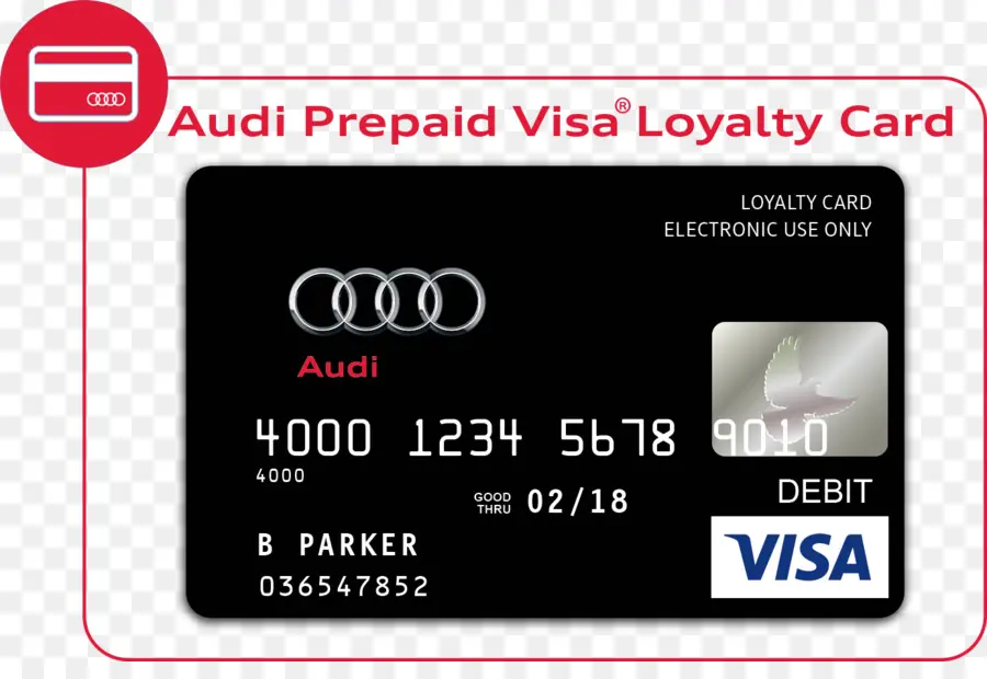 บัตรวีซ่าแบบเติมเงิน Audi，ความภักดี PNG