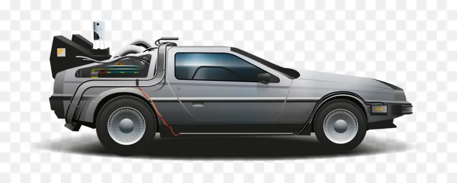 Delorean，เครื่องไทม์แมชชีน PNG