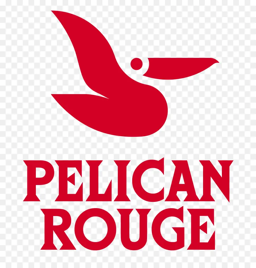 โลโก้ Pelican Rouge，นกกระทุง PNG