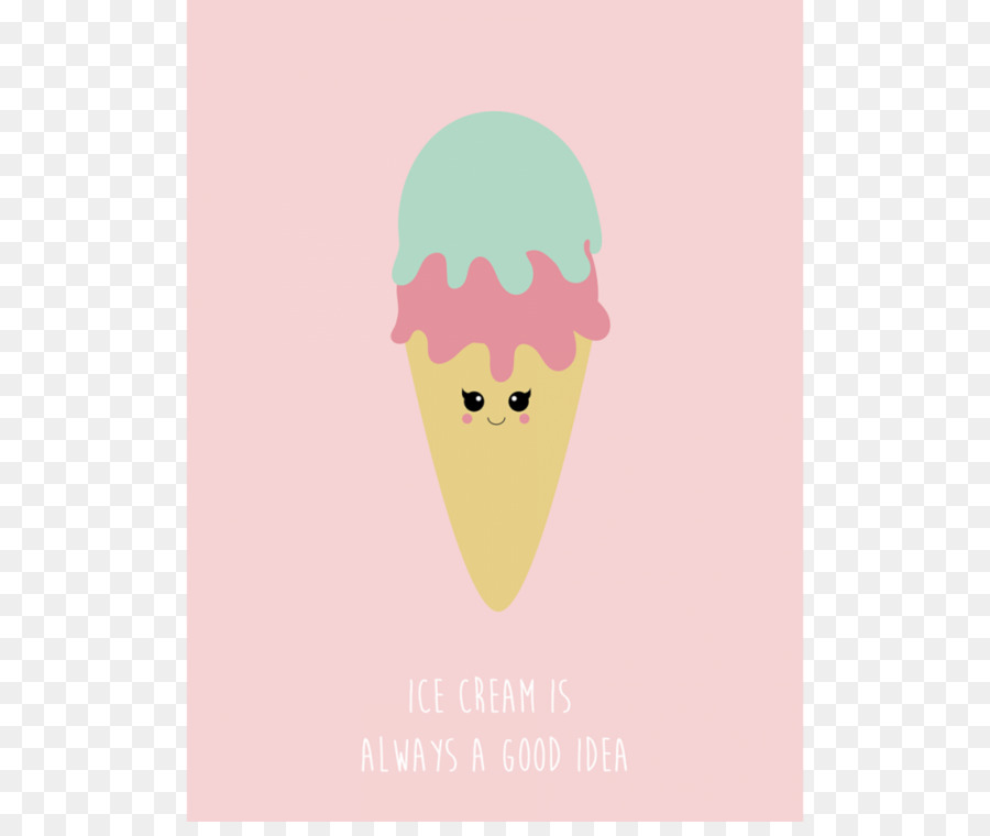 ไอศกรีม Cones，เอ็มสีชมพู PNG