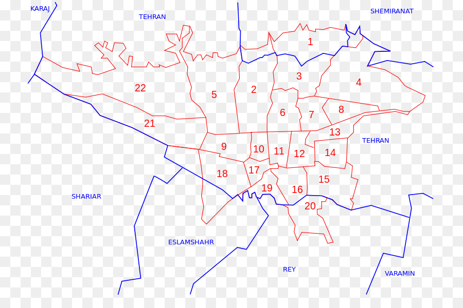 Rey เขต，แผนที่ PNG