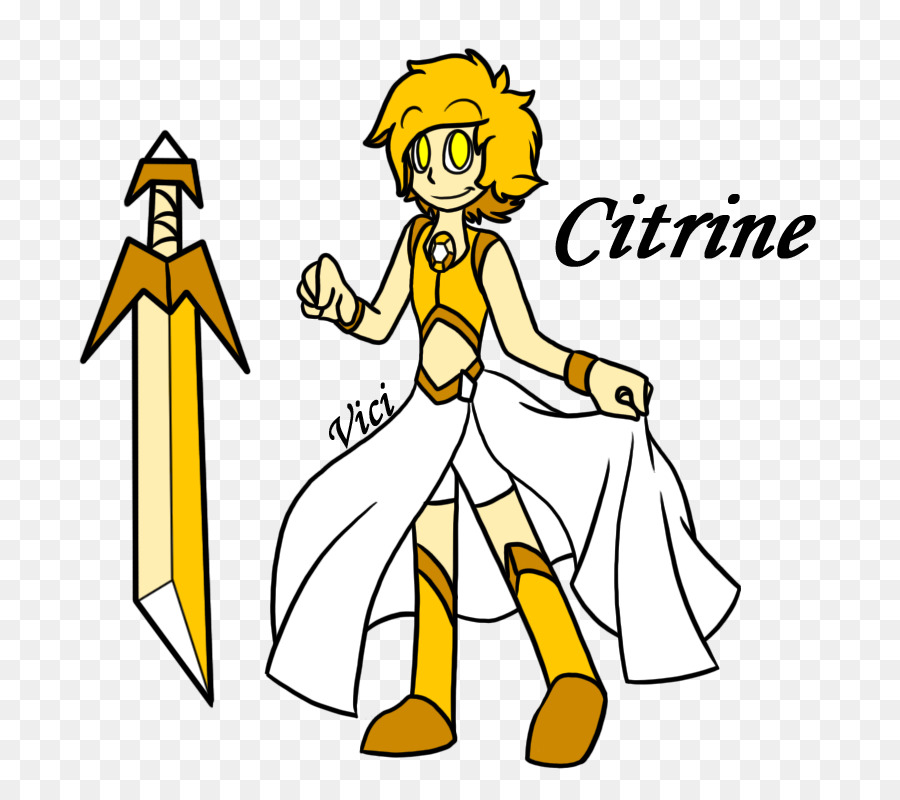 Citrine，ลายเส้น PNG