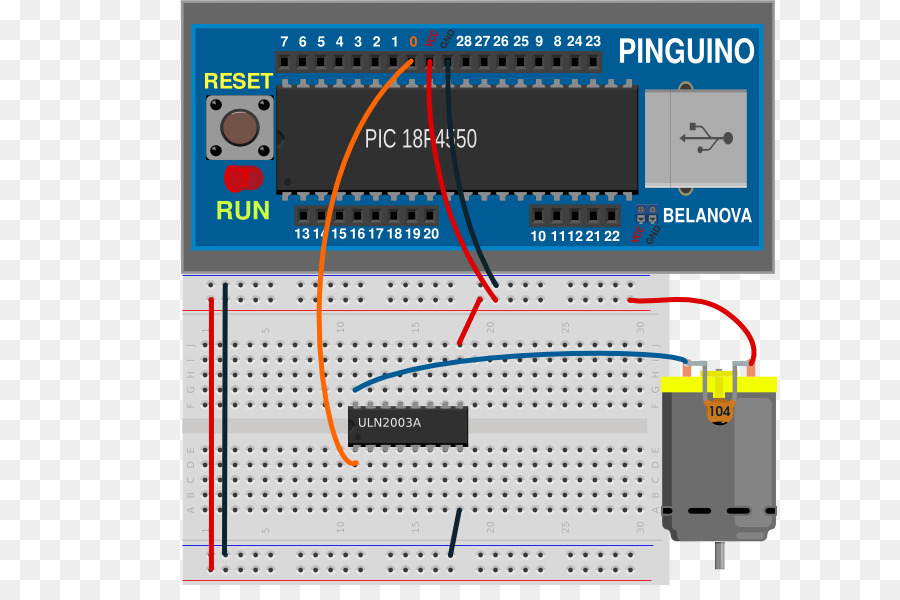 Breadboard，เครื่องอิเล็กทรอนิก PNG