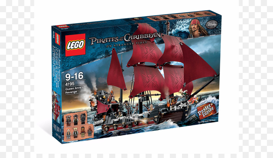 ราชินีแอนน์เป็นการแก้แค้น，Lego Pirates Of The Caribbean วิดีโอเกม PNG