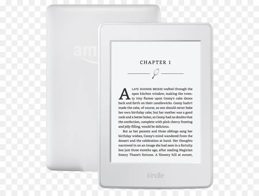 Kindle E Reader，การอ่าน PNG