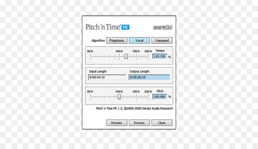 เสียงเวลาถอยแล้วแผนการปรับขนาด，แผน PNG