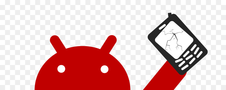 โลโก้ Android สีแดง，Android PNG