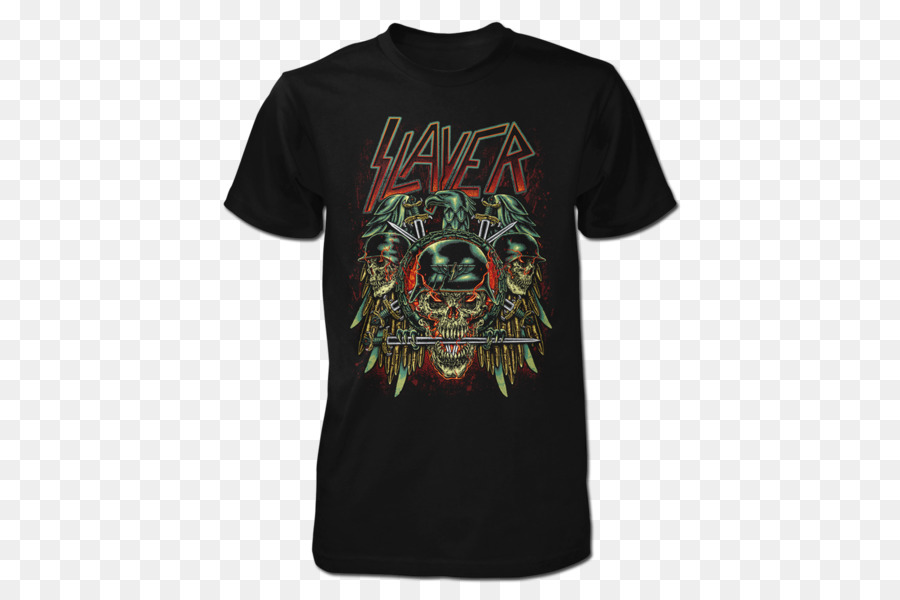 เสื้อยืด Slayer，วงดนตรี PNG