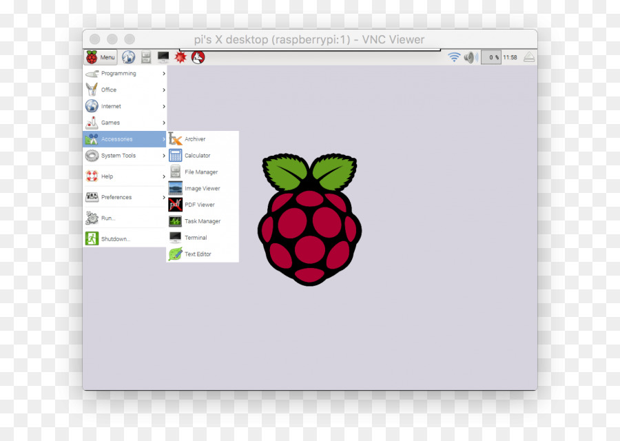 พี่ราสเบอร์รี่，Raspbian PNG