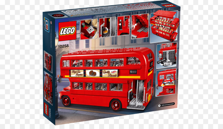 Amazoncom，Lego 10258 ลอนดอนผู้สร้างรถบัส PNG