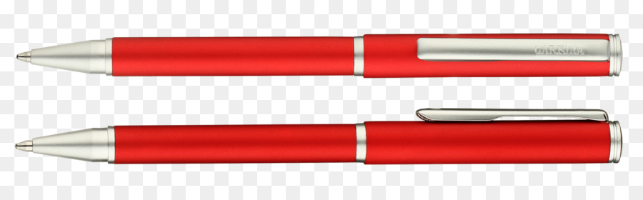 Ballpoint ปากกา，สีแดง PNG
