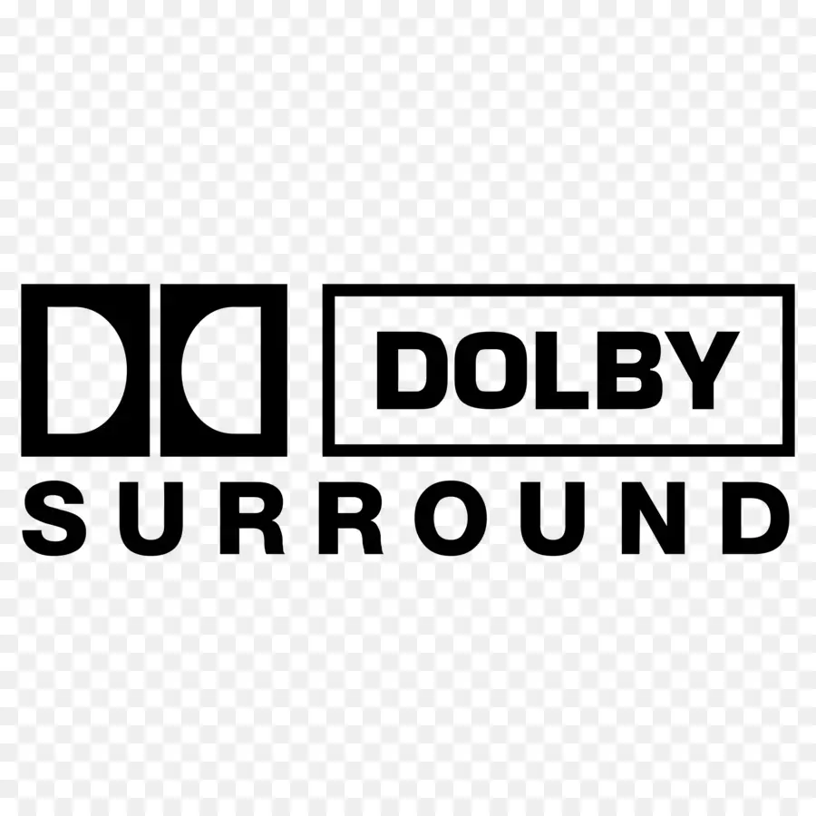 โลโก้ Dolby Surround，เสียง PNG