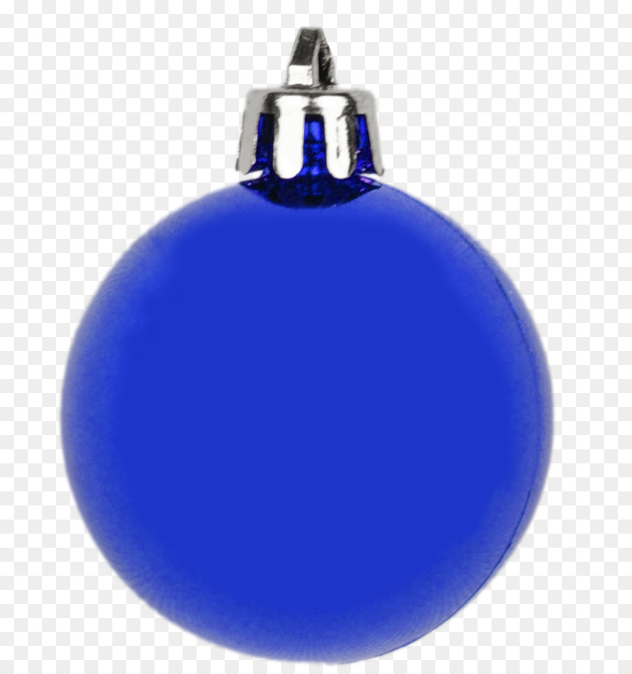 คริสมาสต์ Ornament，โคบอลสีน้ำเงิน PNG