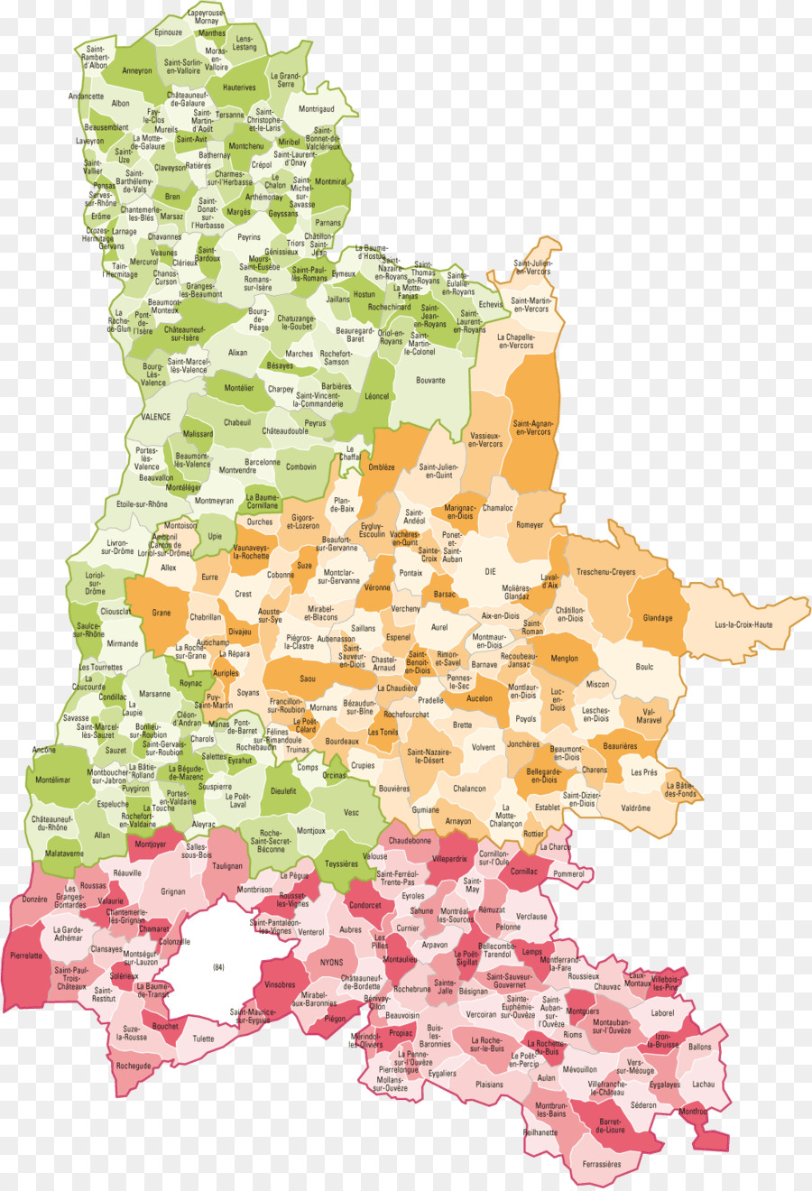 Loriolsurdrôme，แผนที่ PNG