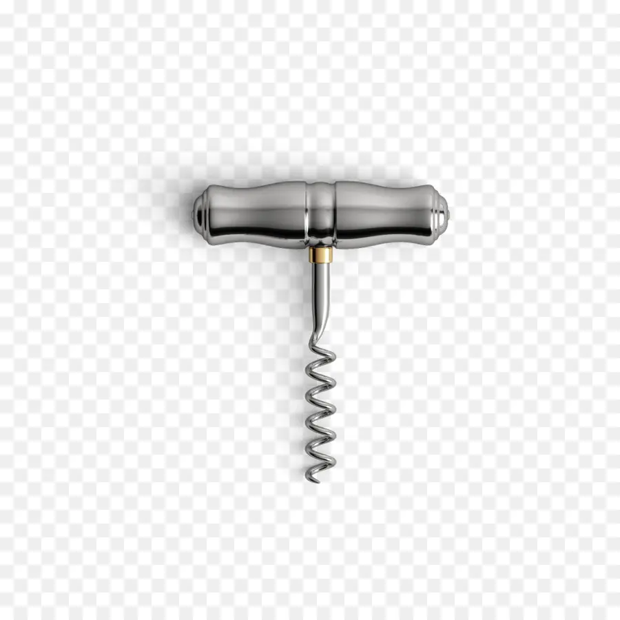 T Handle Corkscrew，ไวน์ PNG