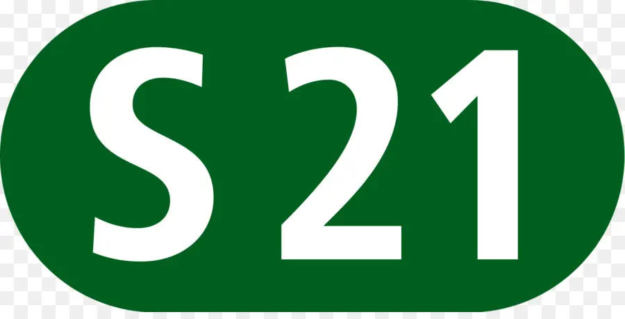 S21 Sign，สีเขียว PNG