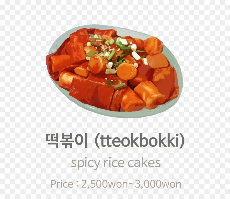 Tteokbokki，เค้กข้าว PNG