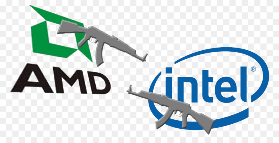 โลโก้ Amd และ Intel，โลโก้ PNG