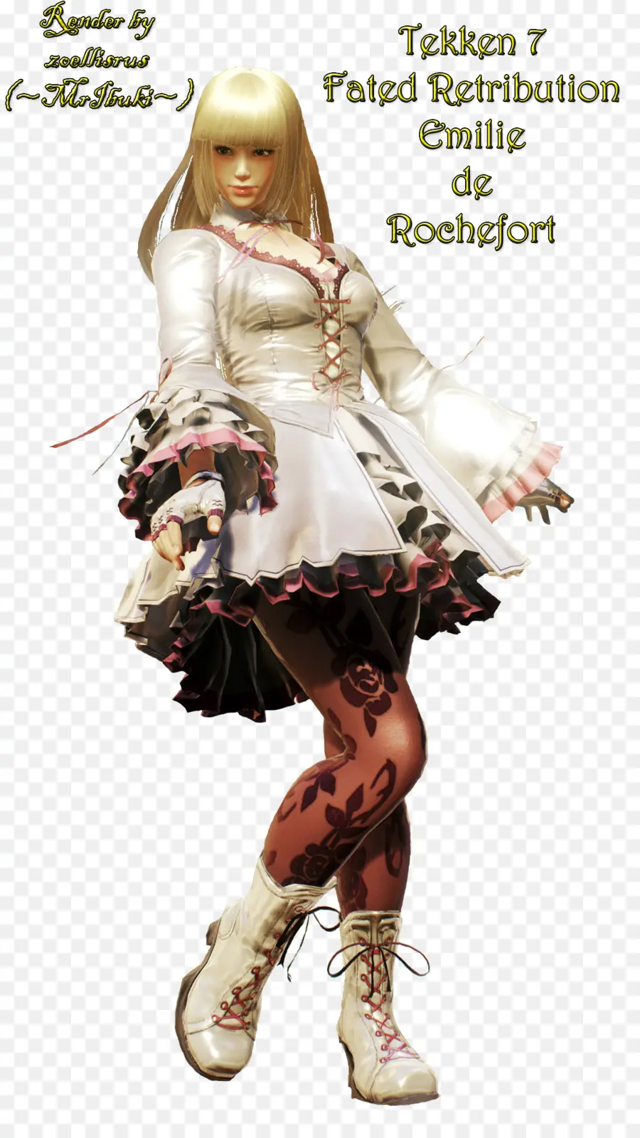 Emilie De Rochefort，Tekken 7 PNG