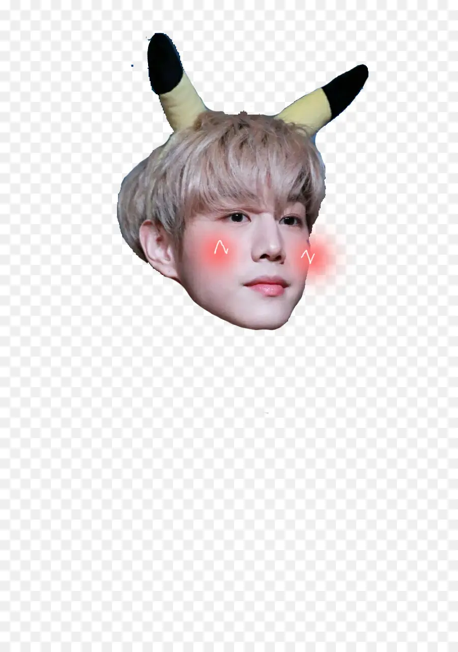 หู Pikachu，ศีรษะ PNG