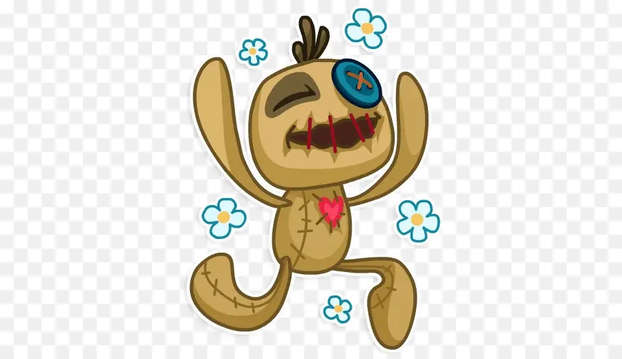 Happy Voodoo Doll，ตุ๊กตาวูดู PNG