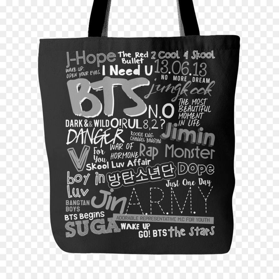 กระเป๋า Bts Tote，สินค้า PNG