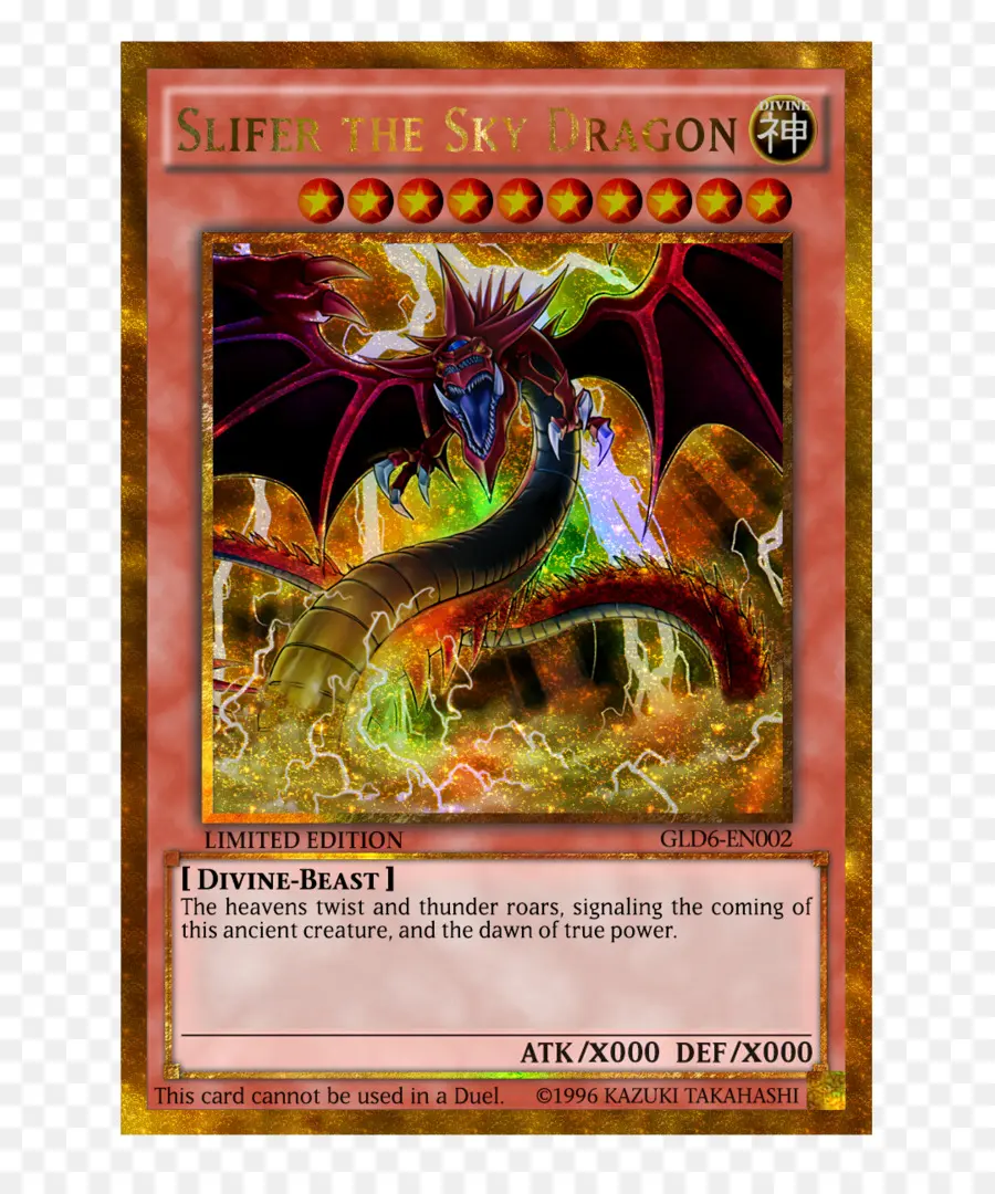 Slifer The Sky Dragon，Yu Gi Oh PNG