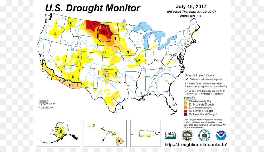 สหรัฐอเมริกาวามแห้งแล้ง ติดตาม，วามแห้งแล้ง PNG