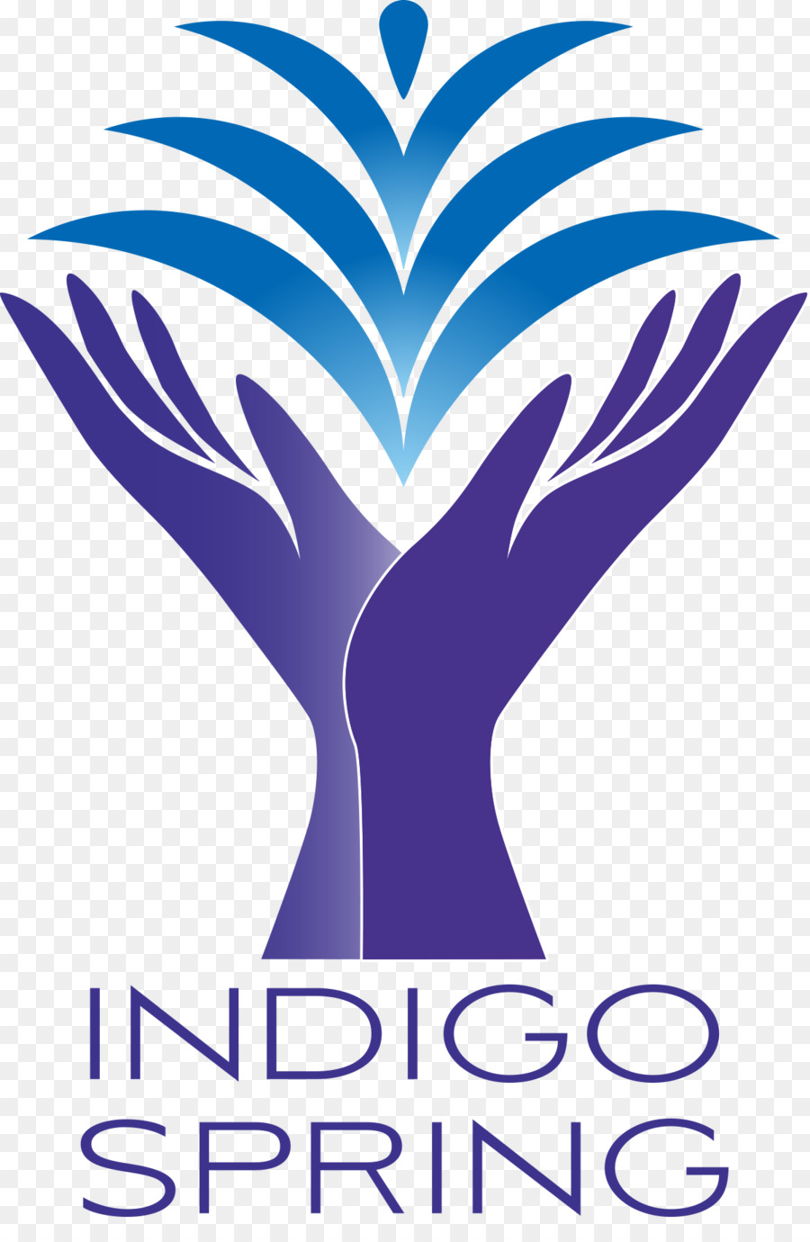 โลโก้，Indigo ฤดูใบไม้ผลิหรูหราด PNG