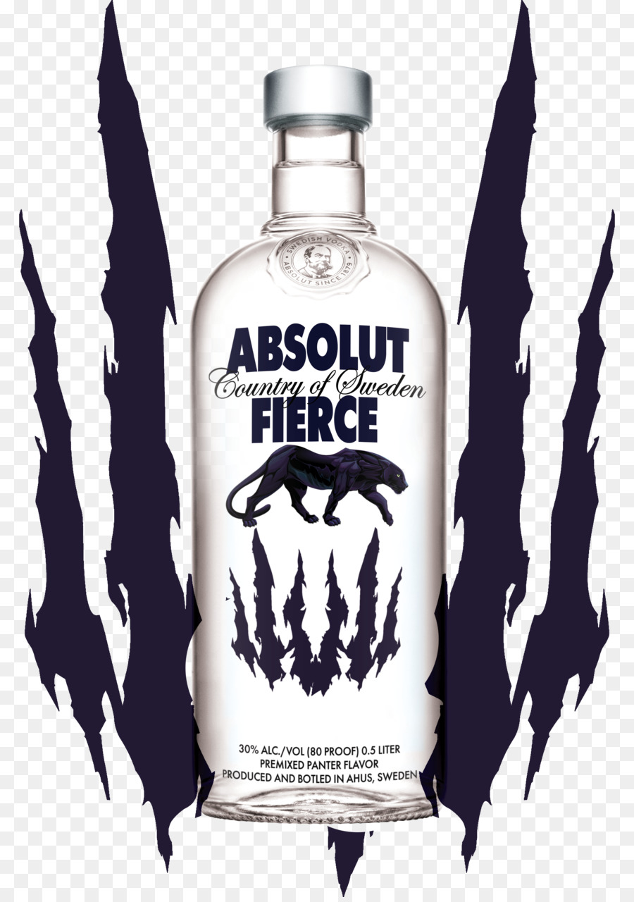 Absolut Fierce，วอดก้า PNG