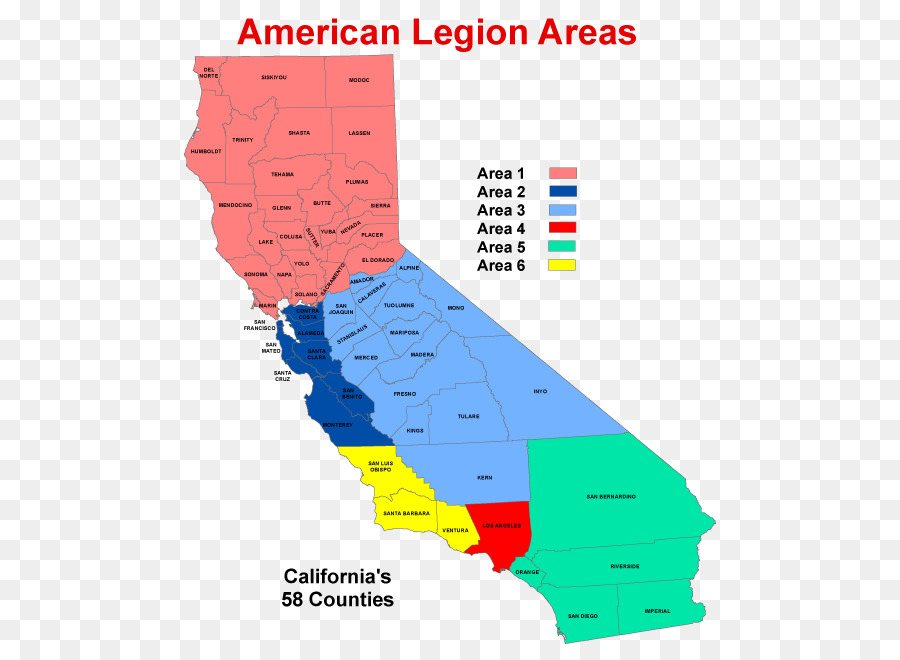 แคลิฟอร์เนีย，อเมริกัน Legion PNG