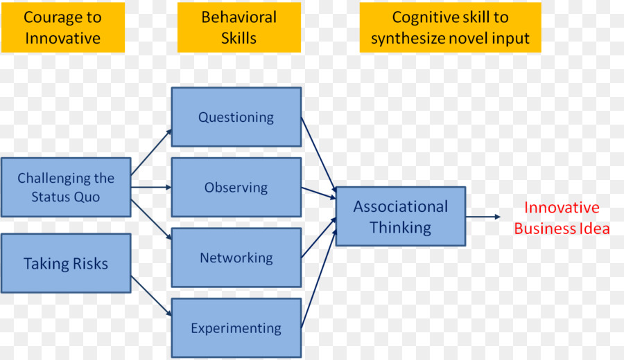 Innovator ดีเอ็นเอของเลื่อนการเรียนห้าทักษะของเพราะ Innovators，การปฏิวัติ PNG