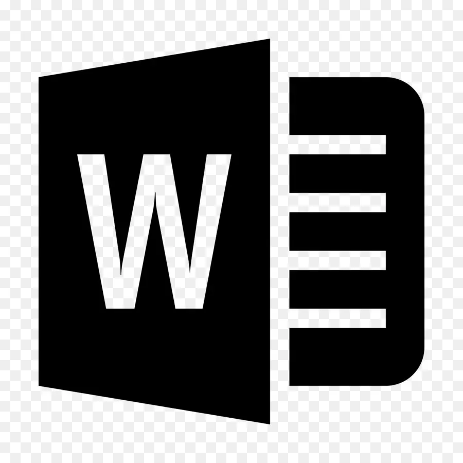 โลโก้ Microsoft Word，ซอฟต์แวร์ PNG