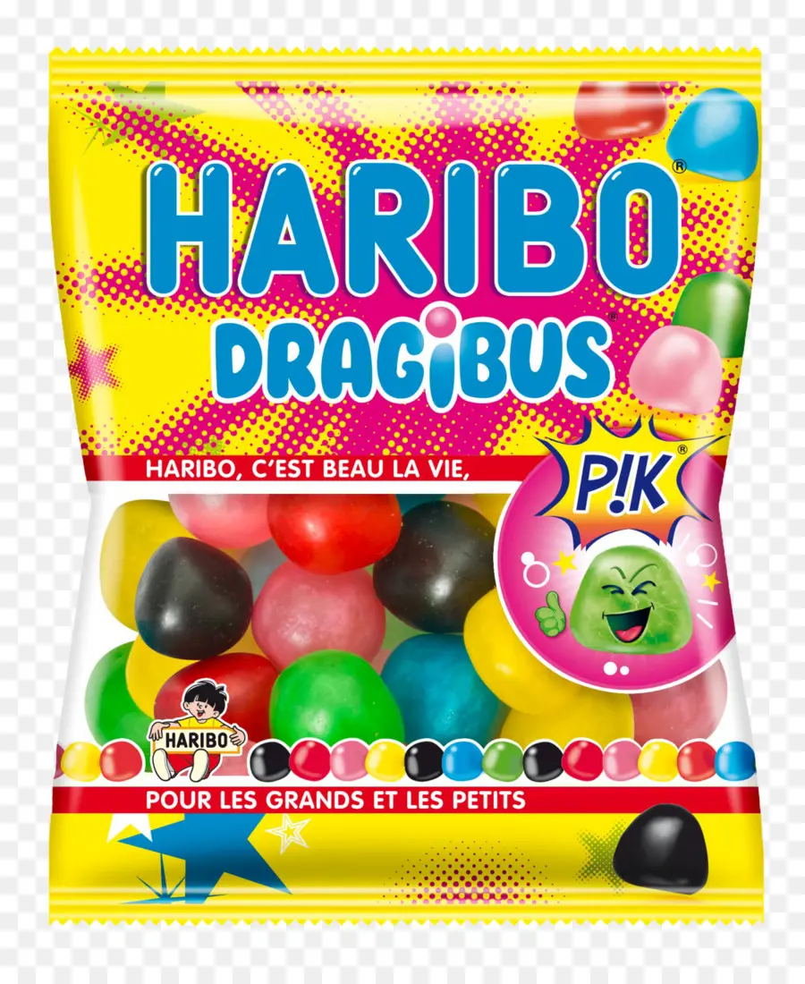 Haribo Dragibus，ขนม PNG