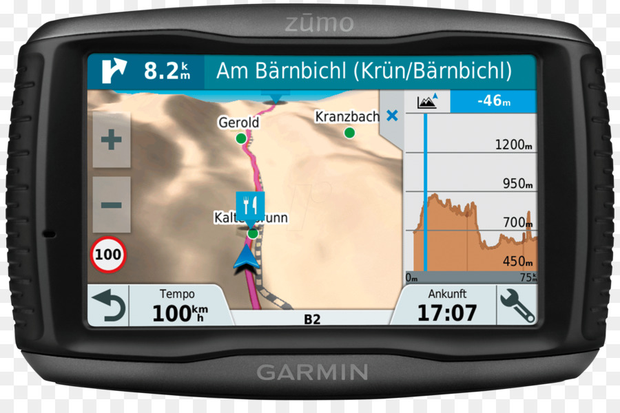 Garmin Zūmo 595，Automotive นำร่องของระบบ PNG